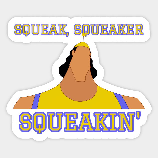 Squeak, Squeaker, Squeakin'! Sticker by LuisP96